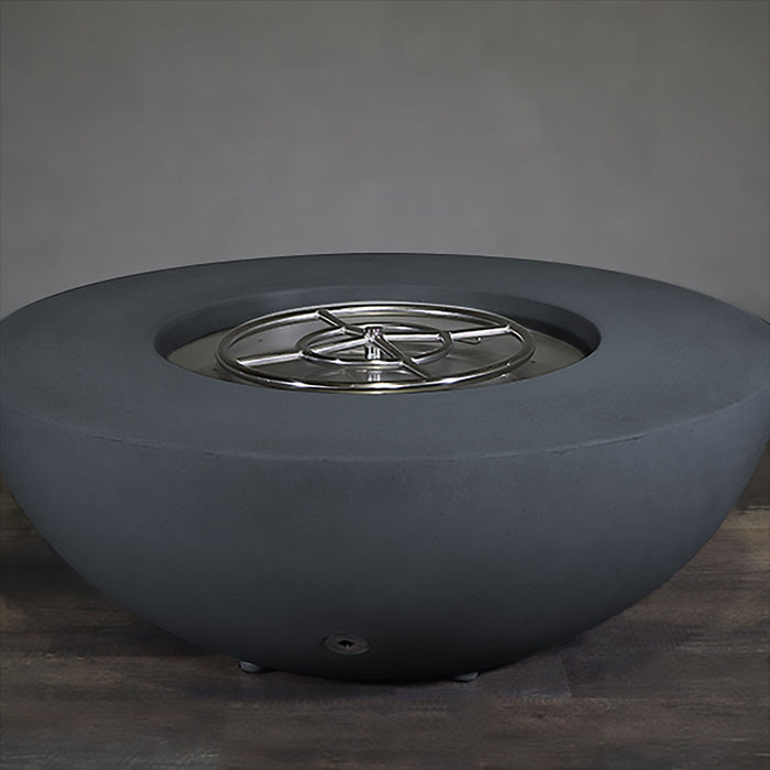 Starfire Designs Rustic  45" Round Concrete Gravity Gas Fire Pit Starfire Designs