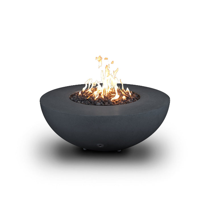 Starfire Designs Rustic  45" Round Concrete Gravity Gas Fire Pit Starfire Designs