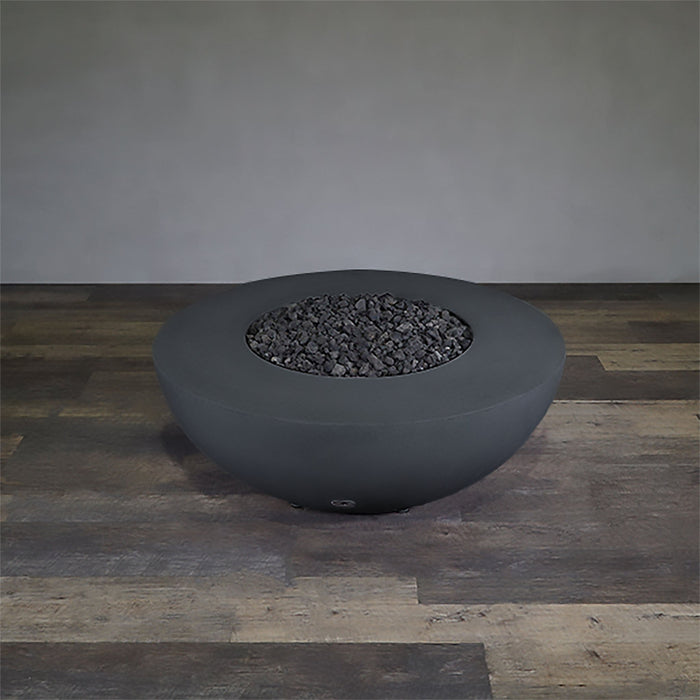 Starfire Designs Rustic  45" Round Concrete Gravity Gas Fire Pit Starfire Designs