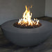 Starfire Designs Rustic  45" Round Concrete Gravity Gas Fire Pit Starfire Designs