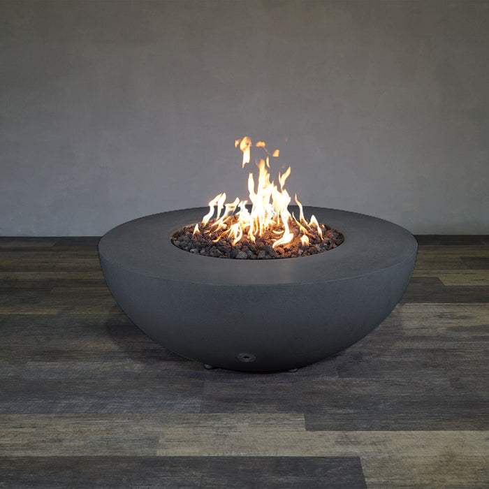 Starfire Designs Rustic  45" Round Concrete Gravity Gas Fire Pit Starfire Designs
