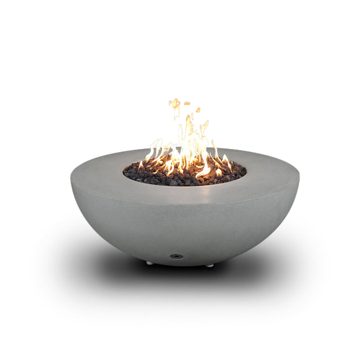 Starfire Designs Rustic  45" Round Concrete Gravity Gas Fire Pit Starfire Designs