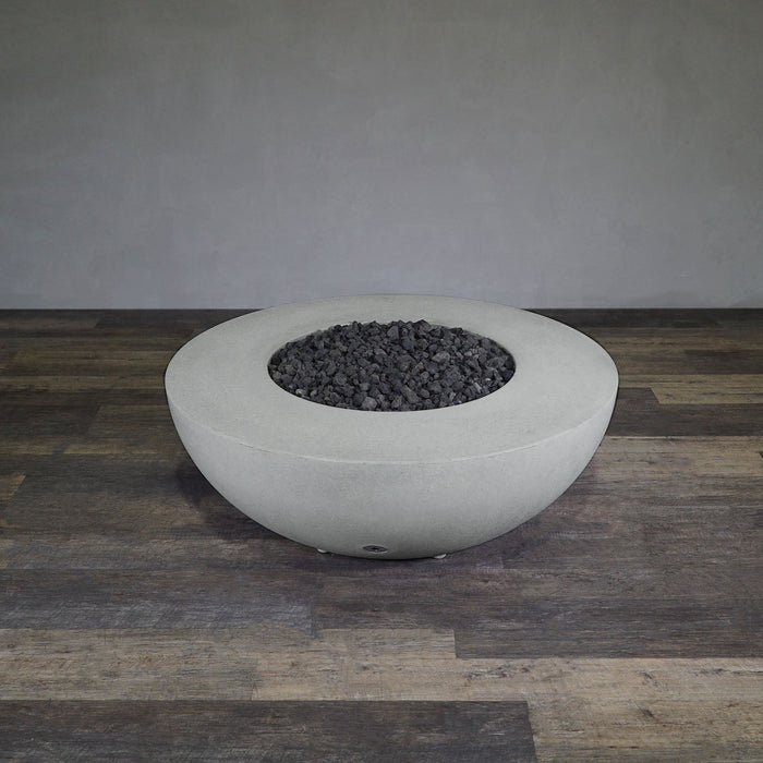 Starfire Designs Rustic  45" Round Concrete Gravity Gas Fire Pit Starfire Designs
