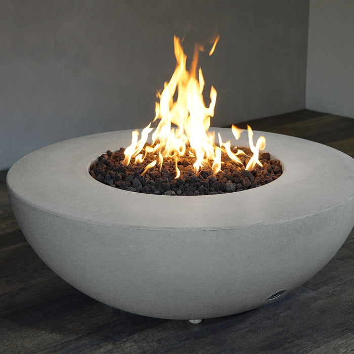 Starfire Designs Rustic  45" Round Concrete Gravity Gas Fire Pit Starfire Designs