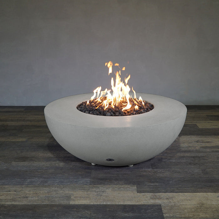 Starfire Designs Rustic  45" Round Concrete Gravity Gas Fire Pit Starfire Designs
