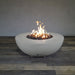 Starfire Designs Rustic  45" Round Concrete Gravity Gas Fire Pit Starfire Designs