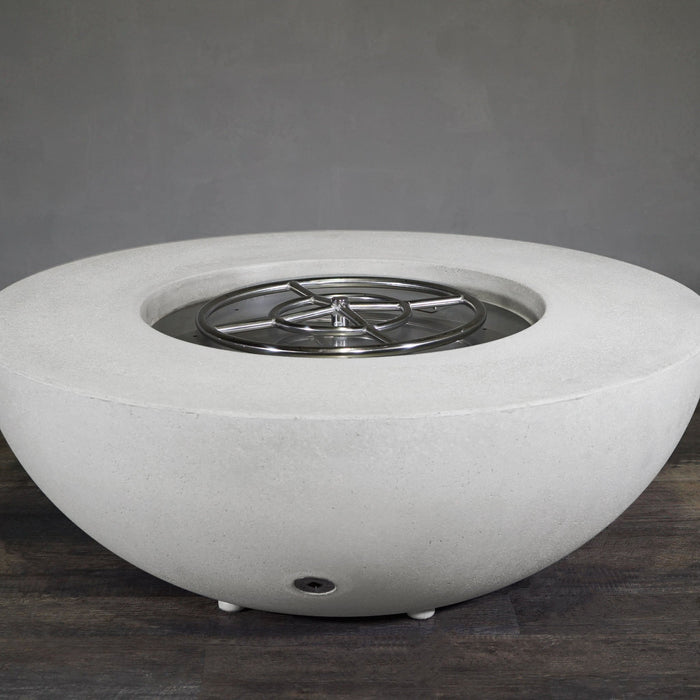 Starfire Designs Rustic  45" Round Concrete Gravity Gas Fire Pit Starfire Designs