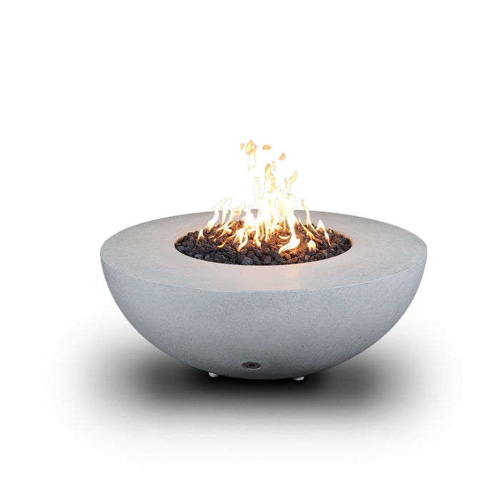 Starfire Designs Rustic  45" Round Concrete Gravity Gas Fire Pit Starfire Designs
