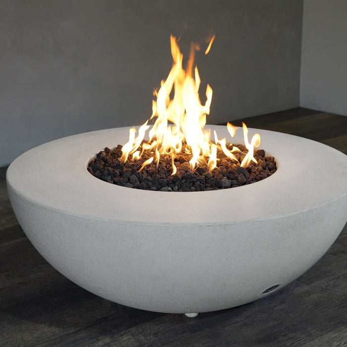 Starfire Designs Rustic  45" Round Concrete Gravity Gas Fire Pit Starfire Designs