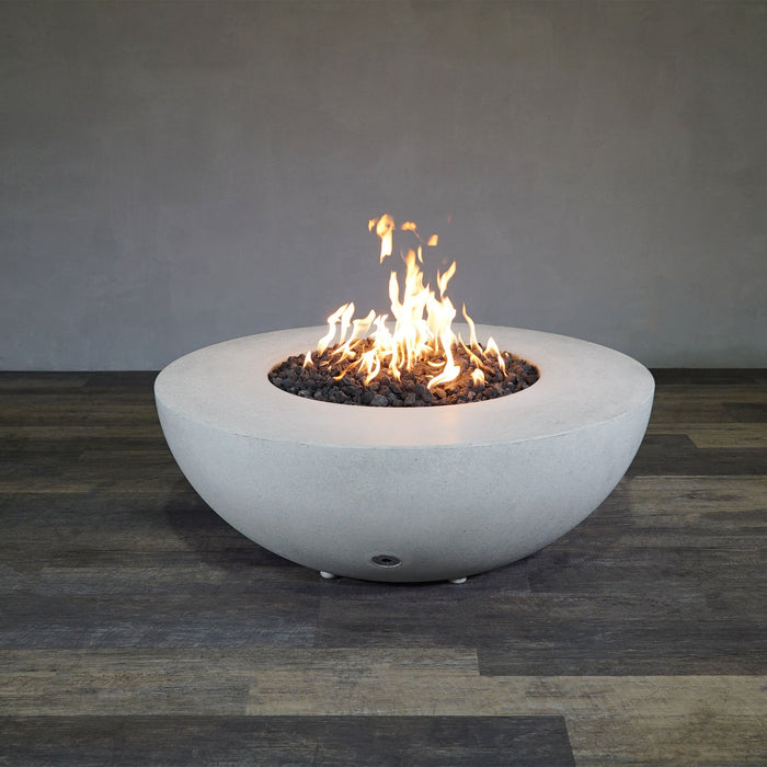Starfire Designs Rustic  45" Round Concrete Gravity Gas Fire Pit Starfire Designs