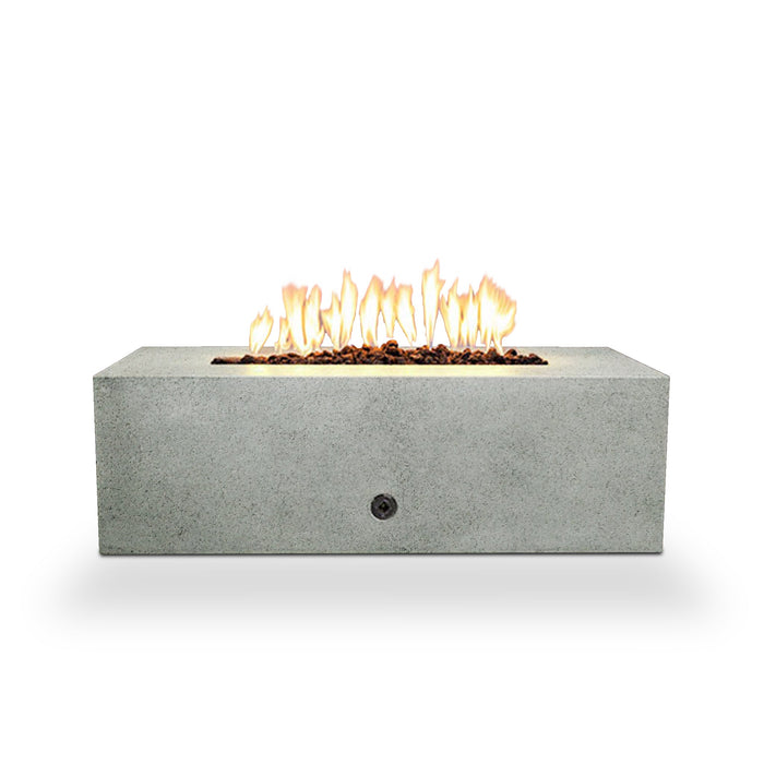 Starfire Designs Rustic 48" x 32" Rectangle Concrete Gravity Gas Fire Pit Starfire Designs
