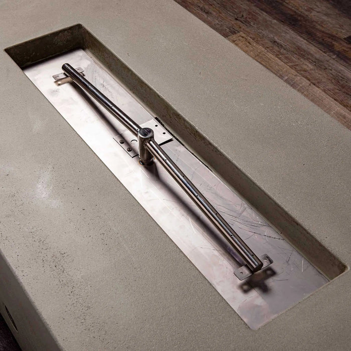 Starfire Designs Gravity 60" x 24" Linear Concrete Gas Fire Pit Starfire Designs