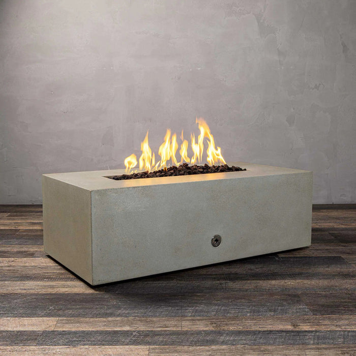 Starfire Designs Gravity 60" x 24" Linear Concrete Gas Fire Pit Starfire Designs