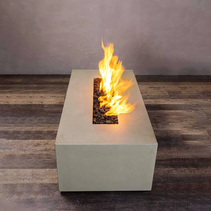 Starfire Designs Gravity 60" x 24" Linear Concrete Gas Fire Pit Starfire Designs