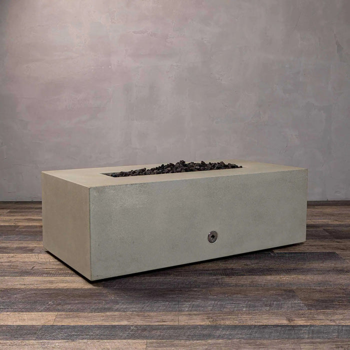 Starfire Designs Gravity 60" x 24" Linear Concrete Gas Fire Pit Starfire Designs