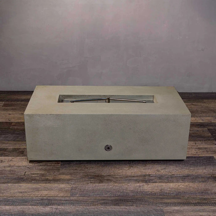 Starfire Designs Gravity 60" x 24" Linear Concrete Gas Fire Pit Starfire Designs