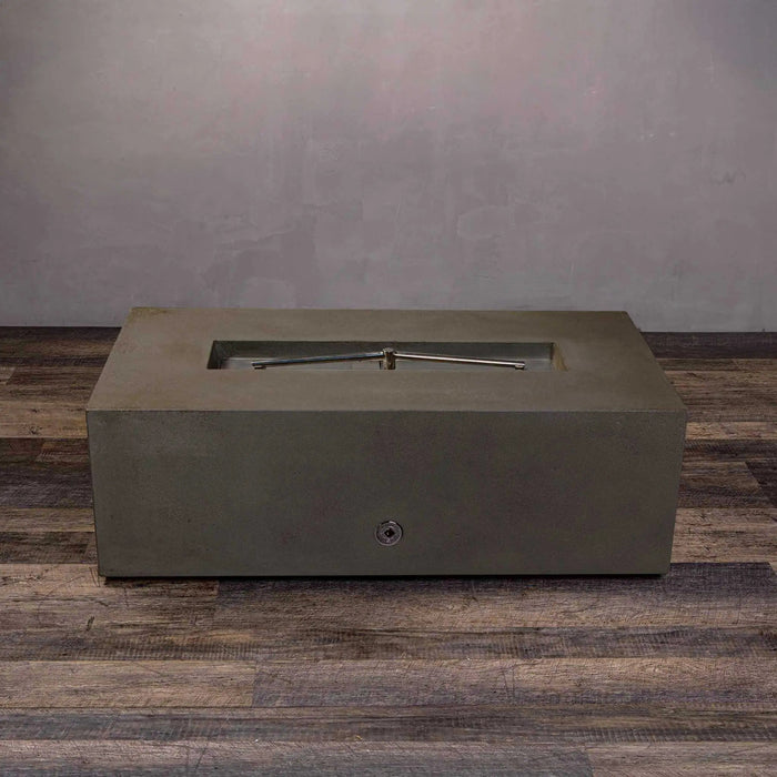 Starfire Designs Gravity 60" x 24" Linear Concrete Gas Fire Pit Starfire Designs