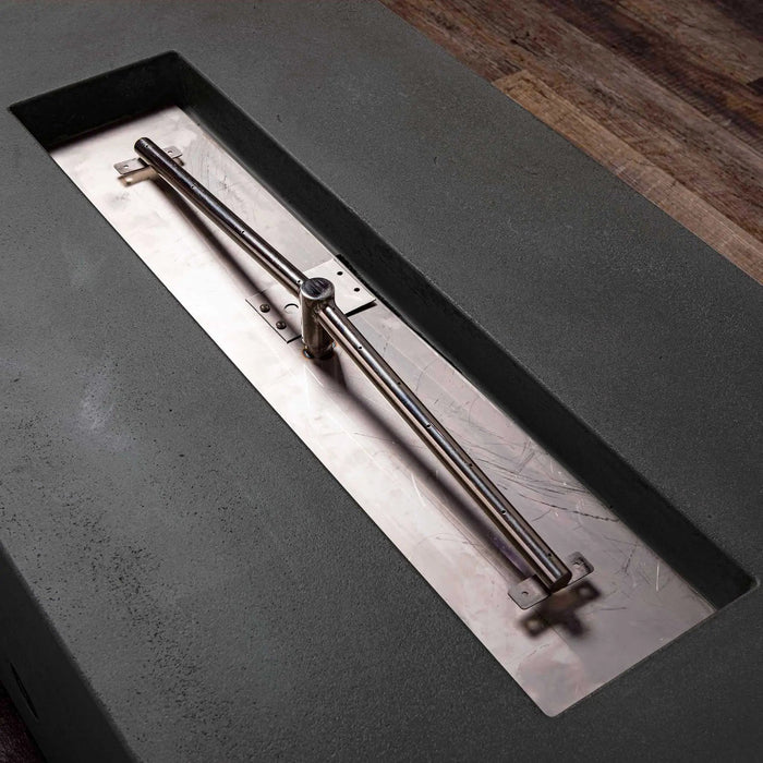 Starfire Designs Gravity 60" x 24" Linear Concrete Gas Fire Pit Starfire Designs