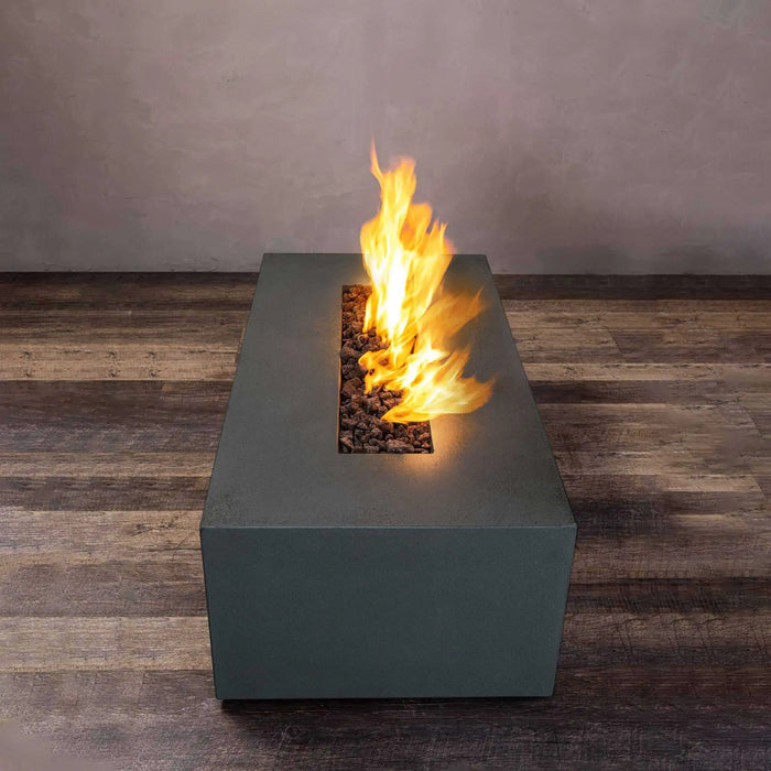 Starfire Designs Gravity 60" x 24" Linear Concrete Gas Fire Pit Starfire Designs