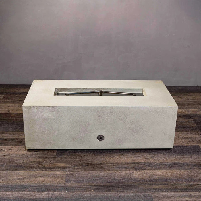 Starfire Designs Gravity 60" x 24" Linear Concrete Gas Fire Pit Starfire Designs
