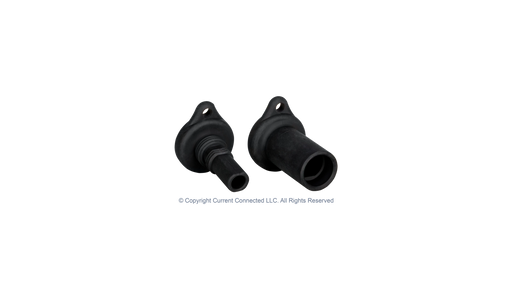 High quality photo of the Staubli - 32.0716-32.0717 - MC4 Sealing Caps - Plug Angled View. Photographed by Current Connected