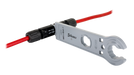 High quality photo of the Staubli - 32.6058 - PV-MS-PLS Open-end spanner set - Disconnect In Use. Photographed by Current Connected