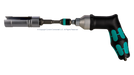 High quality photo of the Staubli - 32.6128-64100 - MC4 and MC4-Evo 2 Connector Installation Tool Set (UL) - Torque Tool. Photographed by Current Connected