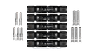High quality photo of the Staubli - KITMC4-5PK - MC4 Connectors 5 Pack Full Kit View photographed by Current Connected