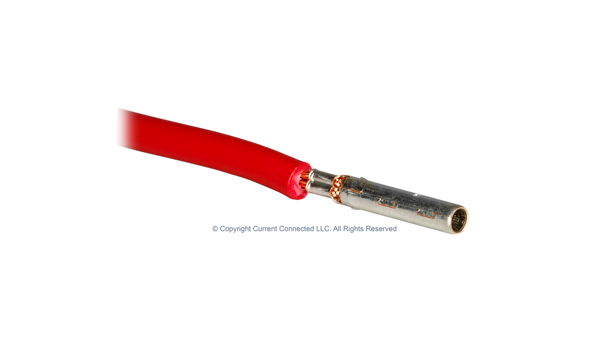 High quality photo of the Staubli - KITMC4-5PK - MC4 Connectors 5 Pack Staubli - KITMC4-5PK - MC4 Connectors 5 Pack Prong Connector Crimped on PV Cable photographed by Current Connected