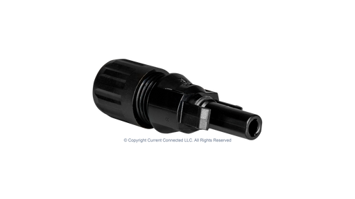 High quality photo of the Staubli - KITMC4-5PK - MC4 Connectors 5 Pack - Prong Connector Angle View photographed by Current Connected