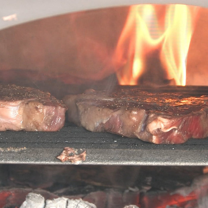 Chicago Brick Oven 750 Hybrid Pizza Oven with Stand (Commercial) | Dual Fuel (Gas and Wood)