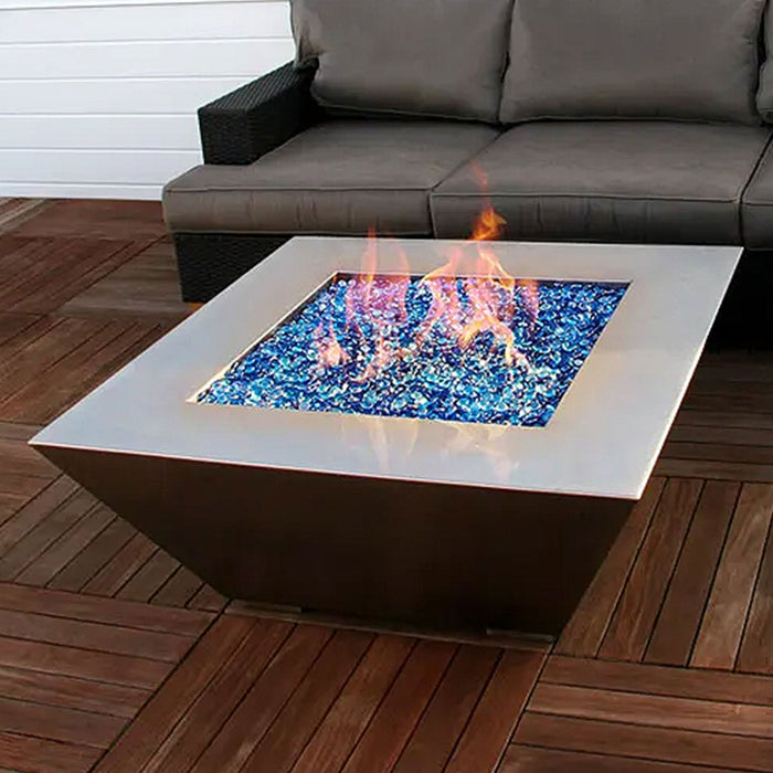 Starfire Designs Edge Stainless Steel Gas Fire Pit Starfire Designs