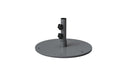 Ledge Lounger Steel Plate Umbrella Base-50lbs — Silver Mist (without wheels)