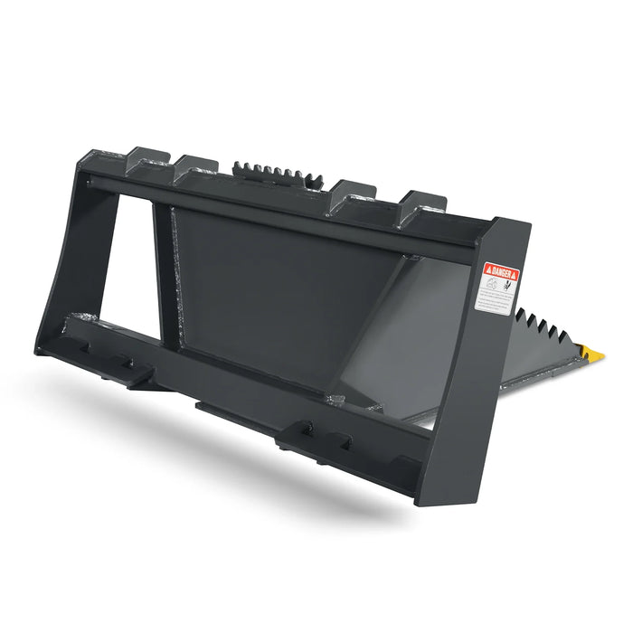 48" Skid Steer Stump Bucket Wrecker with Universal Quick Attach, Bolt- — view 14