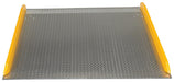 Vestil TAS-10-6060 aluminum dock board steel curb - view 3