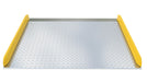 Vestil TAS-10-7260 aluminum dock board steel curb - view 3