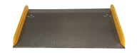 Vestil TAS-15-6048 aluminum dock board steel curb - view 3
