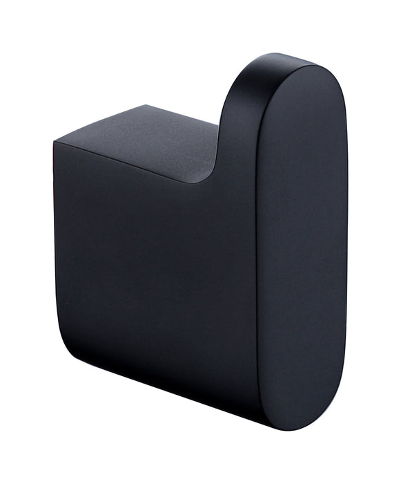 wonderland shower inc Luxurious 4-Piece Brass Matte Black Bathroom Hardware Set: Towel Bar... Shower Accessory - View 13