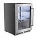 Thor Kitchen 24-Inch Undercounter Beverage Cooler in Stainless Steel - Left Hinge (TBR24U-LH) Thor Kitchen
