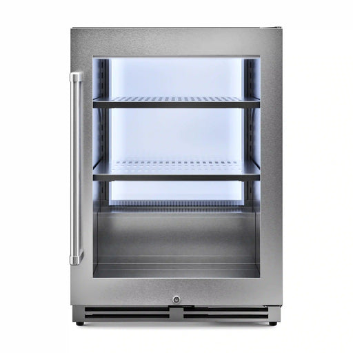 Thor Kitchen 24-Inch Undercounter Beverage Cooler in Stainless Steel - Right Hinge (TBR24U) Thor Kitchen
