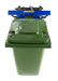 Vestil TCD-FM-E steel fork mounted trash can dumper - view 4