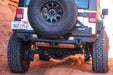 DV8 Offroad 2007-2018 Jeep Wrangler JK MTO Series Rear Bumper – installed on vehicle, image 4 of 20