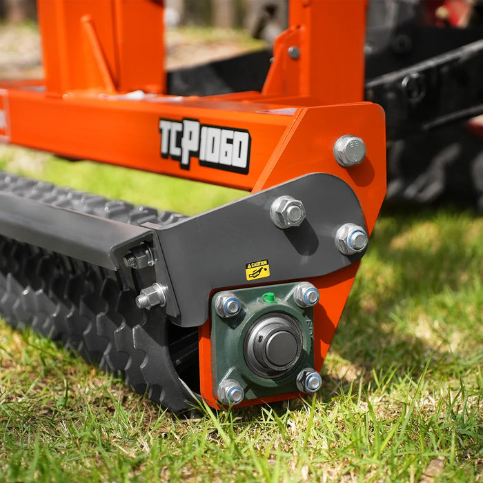 60" Cultipacker with 26 Ductile Iron Wheels,  Scraper Bar Included,  C — detail view