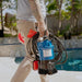Tomahawk 1/2 HP Submersible Trash Pump, 66 GPM / 3960 GPH, 400W 2" Discharge for Dewatering... Water Pumps - Side View