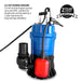 Tomahawk 1/2 HP Submersible Trash Pump, 66 GPM / 3960 GPH, 400W 2" Discharge for Dewatering... Water Pumps - Lifestyle View