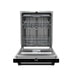 Thor Kitchen 24-Inch Black Dishwasher (TDW24C7B) – front open