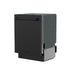 Thor Kitchen 24-Inch Black Dishwasher (TDW24C7B) – right