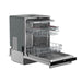 Thor Kitchen 24-Inch Stainless Dishwasher (TDW24C7) – left open