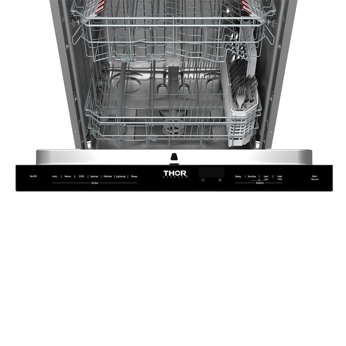 Thor Kitchen 24-Inch Black Pocket Handle Dishwasher (TDW24PTB) – product photo 9