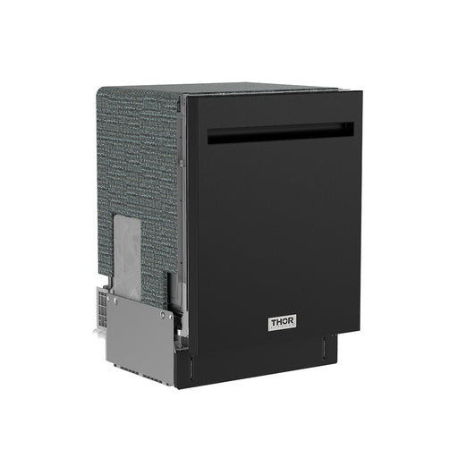 Thor Kitchen 24-Inch Black Pocket Handle Dishwasher (TDW24PTB) – product photo 2